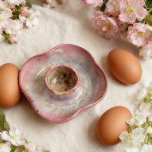 mistička na vajíčko DreamBloom se zvlněným okrajem